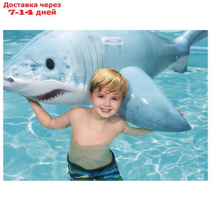 Игрушка надувная для плавания "Акула", 183 x 102 см, 41405 Bestway - фото 3 - id-p211962872