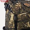 Рюкзак туристический, 70 л, отдел на стяжке шнурком, 3 наружных кармана, с расширением, цвет камыш, фото 6