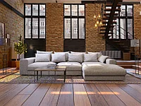 Угловой диван Беверли, 370см,