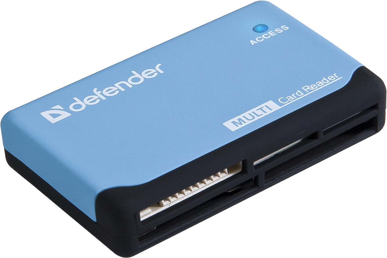 Универсальный картридер Defender Ultra USB 2.0, 5 слотов - фото 1 - id-p212051762