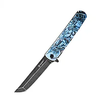 Нож складной Ganzo G626-GS голубой самурай