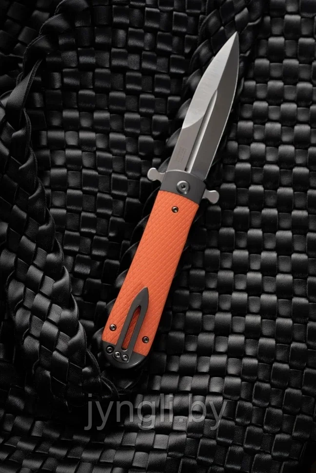 Нож Adimanti Samson by Ganzo (Brutalica design), оранжевый - фото 8 - id-p212051809