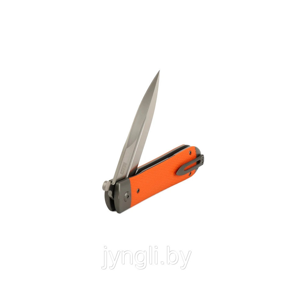 Нож Adimanti Samson by Ganzo (Brutalica design), оранжевый - фото 4 - id-p212051809