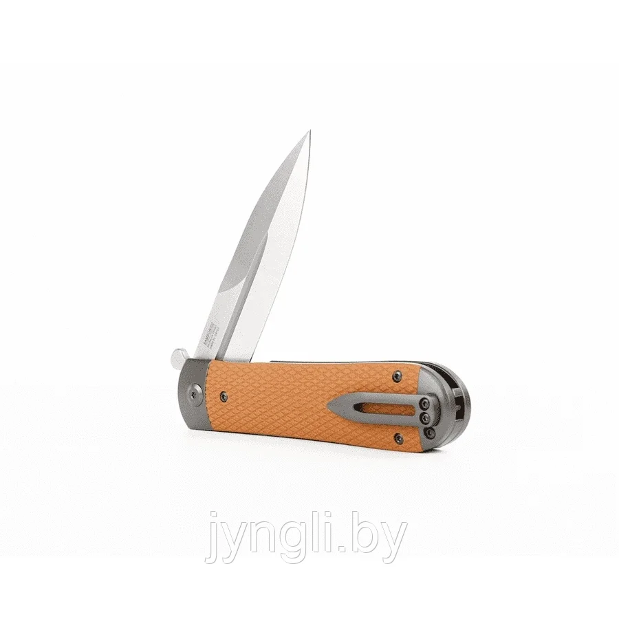 Нож Adimanti Samson by Ganzo (Brutalica design), коричневый - фото 3 - id-p212051870
