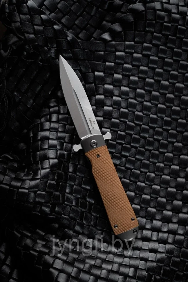 Нож Adimanti Samson by Ganzo (Brutalica design), коричневый - фото 8 - id-p212051870