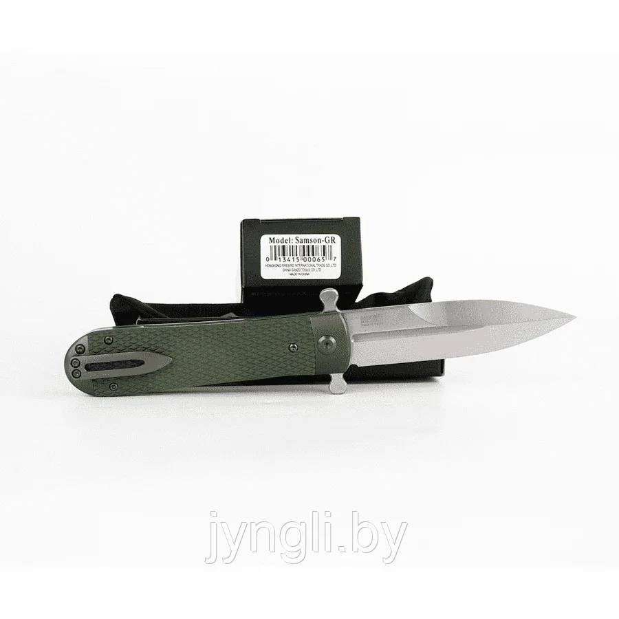 Нож Adimanti Samson by Ganzo (Brutalica design), зеленый - фото 6 - id-p212051871