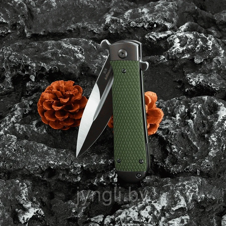 Нож Adimanti Samson by Ganzo (Brutalica design), зеленый - фото 10 - id-p212051871