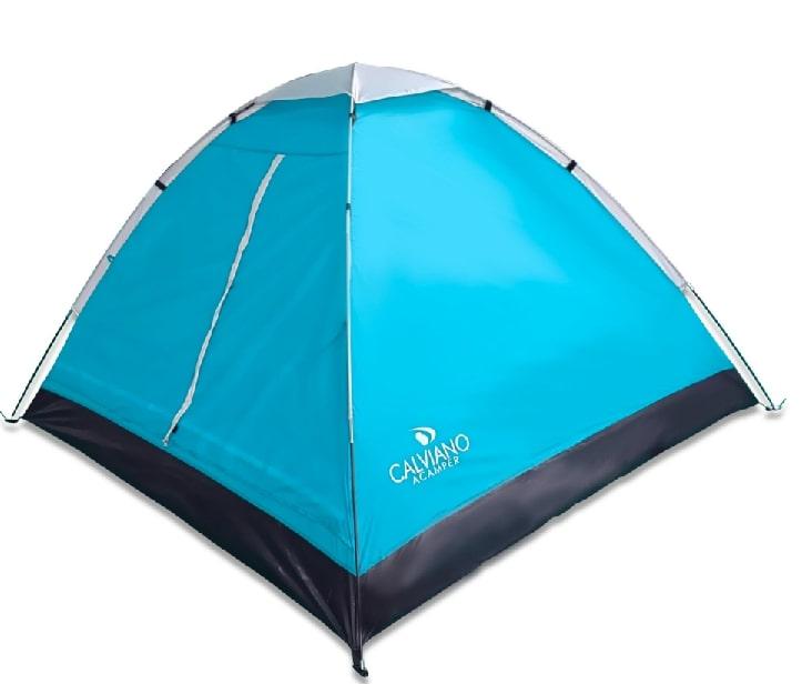 Палатка туристическая ACAMPER Domepack 4-х местная небесно-голубой - фото 4 - id-p212053588
