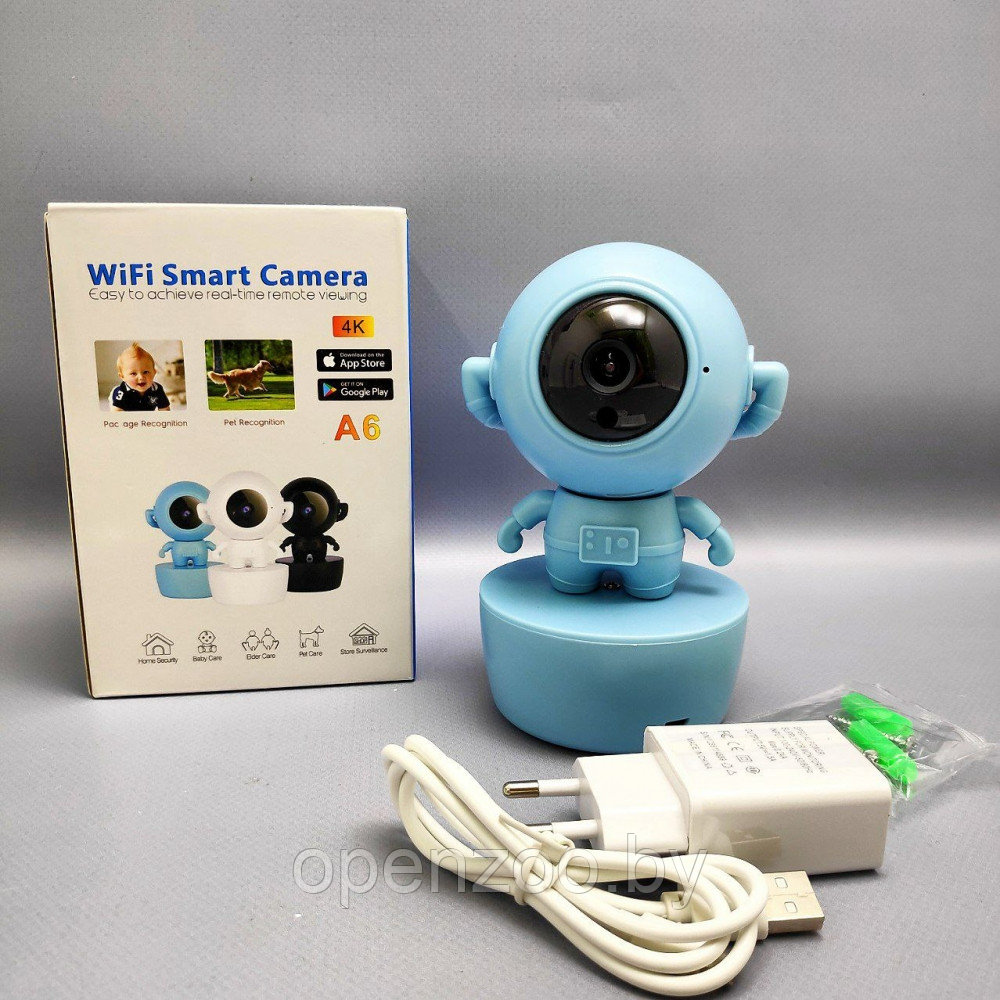 Умная камера Wi Fi smart camera 4K FULL HD Астронавт А6 (день/ночь, датчик движения, режим видеоняни) - фото 5 - id-p211956008