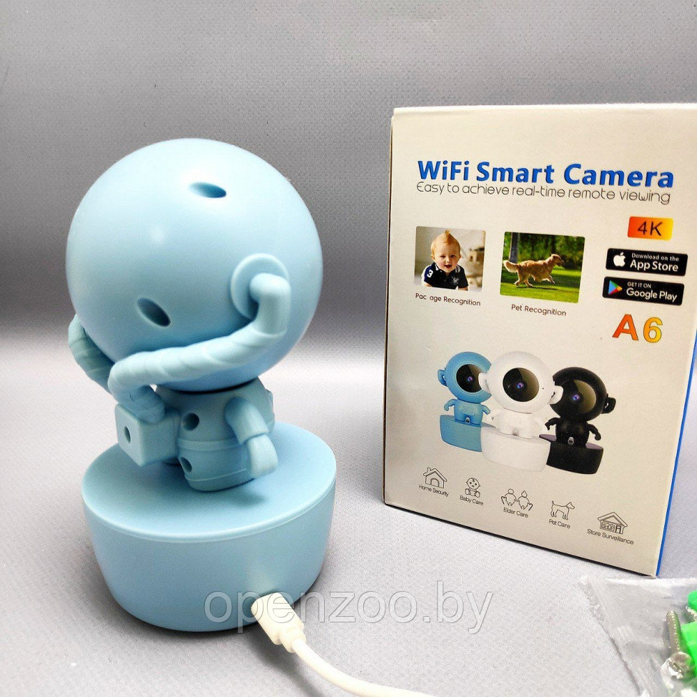 Умная камера Wi Fi smart camera 4K FULL HD Астронавт А6 (день/ночь, датчик движения, режим видеоняни) - фото 9 - id-p211956008