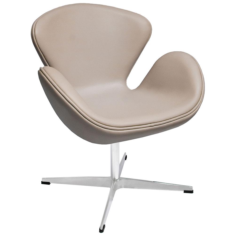 Кресло SWAN STYLE CHAIR латте - фото 1 - id-p212056572