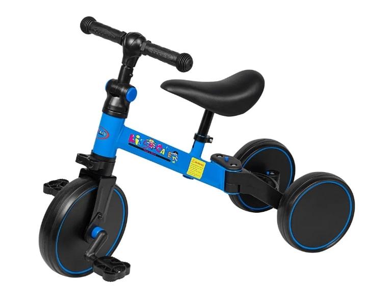 Детский велосипед-беговел Kid's Care 003 синий - фото 1 - id-p212057253