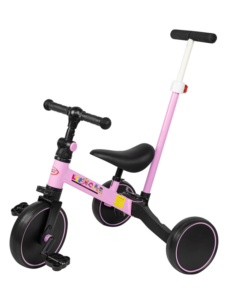 Детский велосипед-беговел Kid's Care 003T розовый - фото 1 - id-p212057255