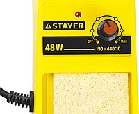 STAYER MAXTerm 48Вт 100-480°C, Паяльная станция (55371)