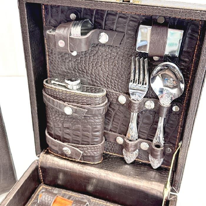 Дорожно-походный набор в чемодане «Travel» 20 предметов - фото 2 - id-p212056940