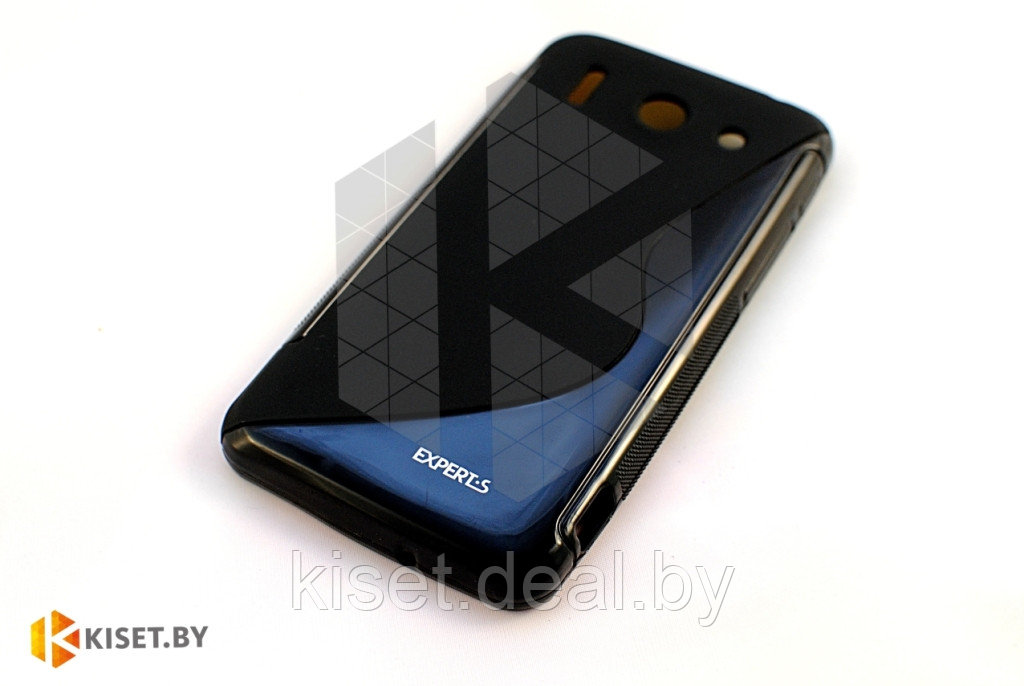 Силиконовый чехол для Huawei Ascend G500 Pro Shine (U8836D), черный - фото 1 - id-p212070996