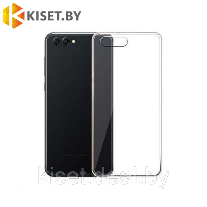 Силиконовый чехол KST UT для Huawei Honor 10 View V10 прозрачный - фото 1 - id-p212071002