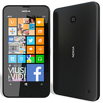 Дисплейный модуль NOKIA LUMIA 630 с рамкой (оригинал), фото 2