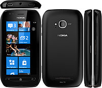 Замена стекла сенсора тачскрина NOKIA N710 черный/белый с рамкой (оригинал), фото 2