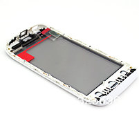 Замена стекла сенсора тачскрина NOKIA N710 черный/белый с рамкой (оригинал), фото 4