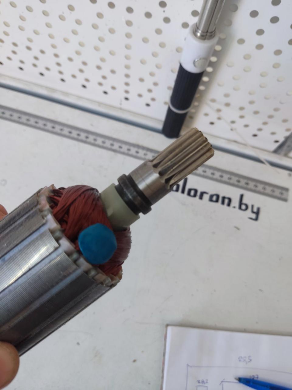 Щеточный электродвигатель для окрасочных аппаратов Graco и его аналогов - фото 2 - id-p159655367