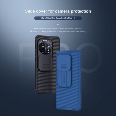 Чехол-накладка Nillkin CamShield Pro Зеленая для OnePlus 11 - фото 8 - id-p212121548