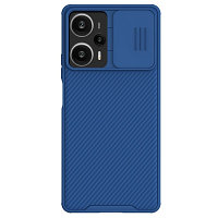 Чехол-накладка Nillkin CamShield Pro Синяя для Xiaomi Poco F5