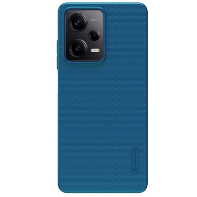 Пластиковый чехол Nillkin Super Frosted Shield Синий для Xiaomi Poco X5 Pro 5G - фото 1 - id-p212121573