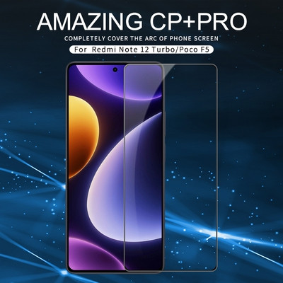 Защитное стекло Nillkin CP+Pro Черное для Xiaomi Poco F5 - фото 5 - id-p212121609