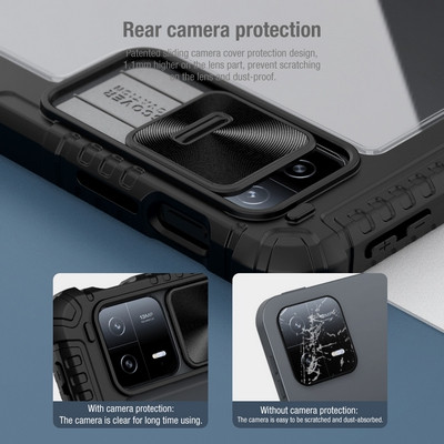 Защитный чехол Nillkin Bumper Leather Case Pro Синий для Xiaomi Pad 6 - фото 3 - id-p212121617