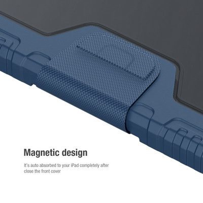 Защитный чехол Nillkin Bumper Leather Case Pro Синий для Xiaomi Pad 6 - фото 6 - id-p212121617