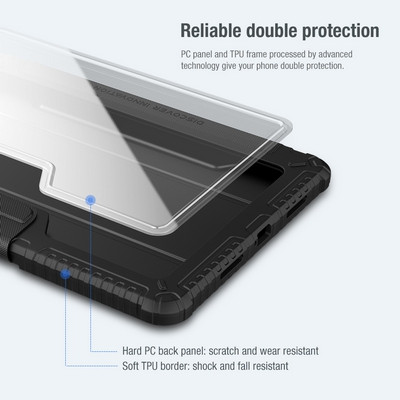 Защитный чехол Nillkin Bumper Leather Case Pro Синий для Xiaomi Pad 6 - фото 7 - id-p212121617