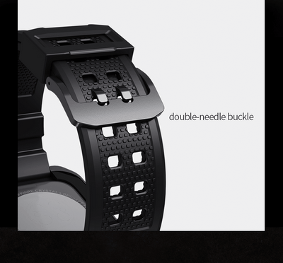 Защитный чехол NILLKIN DynaGuard Wristband Case Черный для Apple Watch 45 mm (7/ 8 series) для Apple - фото 6 - id-p212121628