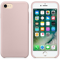 Силиконовый чехол светло-розовый для Apple iPhone SE (2022)
