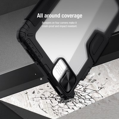 Защитный чехол Nillkin Bumper Leather Case Pro Черный для Xiaomi Pad 5 Pro - фото 5 - id-p212121710