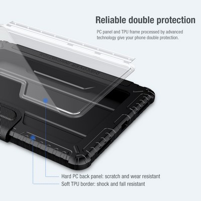 Защитный чехол Nillkin Bumper Leather Case Pro Черный для Xiaomi Pad 5 Pro - фото 8 - id-p212121710