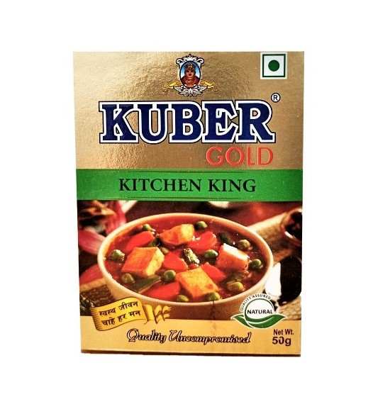 Смесь специй Китчен Кинг Kuber Gold  Kitchen King, 50г – королевская приправа