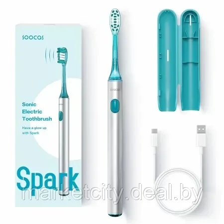 Зубная электрощетка Xiaomi Soocas Spark Toothbrush Review (MT1) EU - фото 1 - id-p212122933