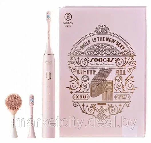 Электрическая зубная щетка Soocas X3U (Set) Freshen Your Breath - фото 1 - id-p212123297