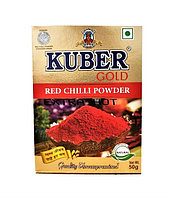 Перец Красный Молотый Чили (Kuber Gold Red Chilli Powder), 50г - острый горький перец