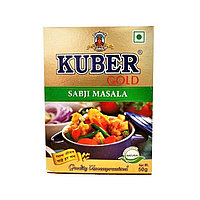 Смесь специй Сабжи Масала Kuber Gold Sabji Masala, 50г - приправа для овощей