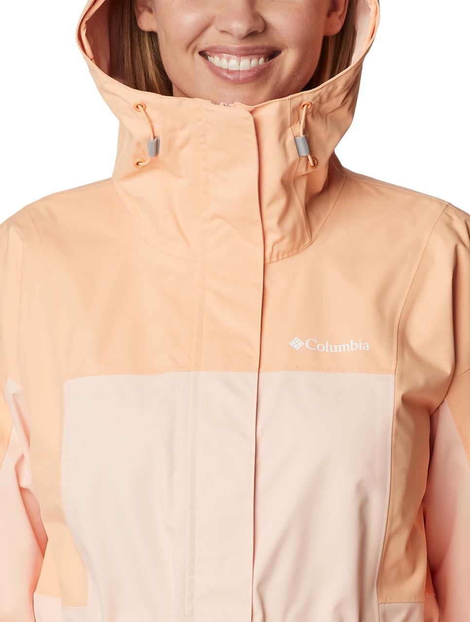 Куртка мембранная женская Columbia Hikebound Jacket 2034721-890 персиковый - фото 4 - id-p212052168