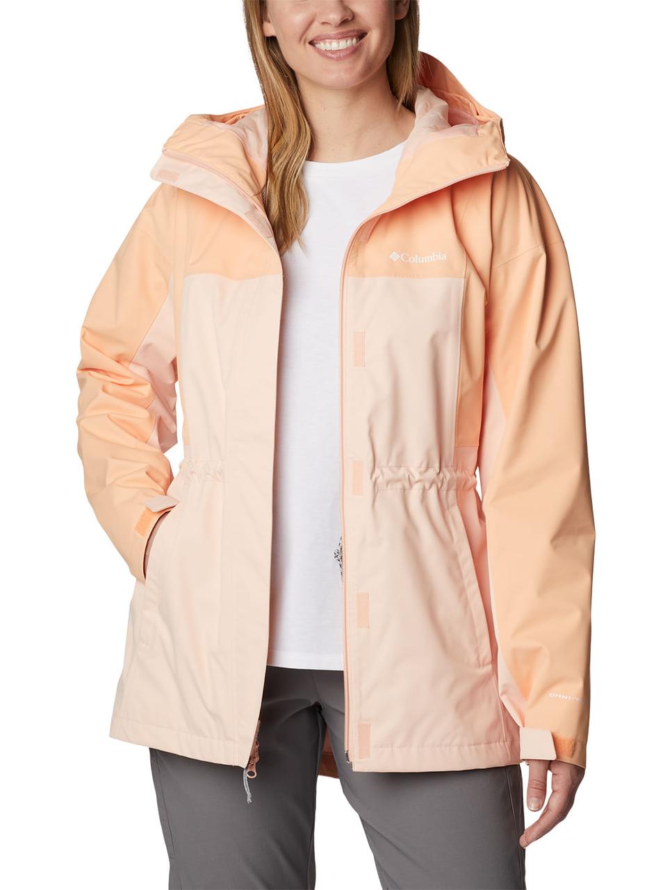 Куртка мембранная женская Columbia Hikebound Jacket 2034721-890 персиковый - фото 6 - id-p212052169