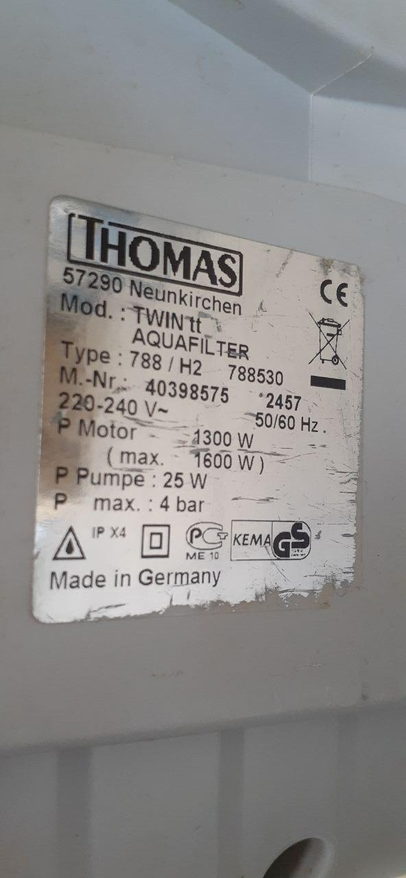 Пылесос Thomas TWIN TT aquafilter - фото 5 - id-p212123870