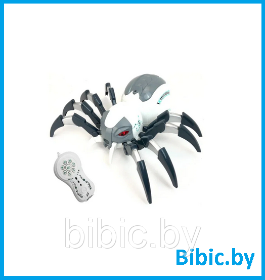 Радиоуправляемый робот паук, выделяет пар,свет,звук, радиоуправляемая игрушка - фото 1 - id-p176540538