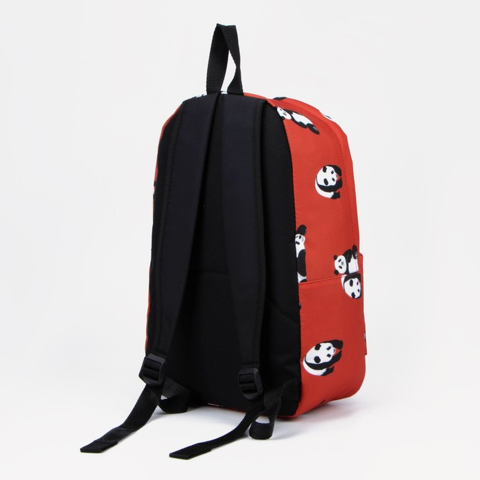 Рюкзак на молнии, цвет красный - фото 2 - id-p212126419