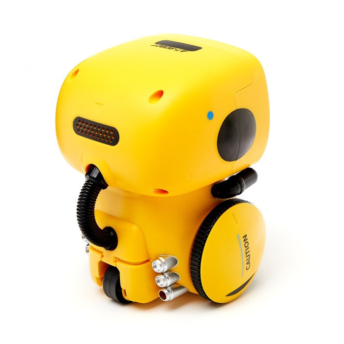 Робот интерактивный «Милый робот», световые и звуковые эффекты, русская озвучка, цвет жёлтый - фото 3 - id-p212128882