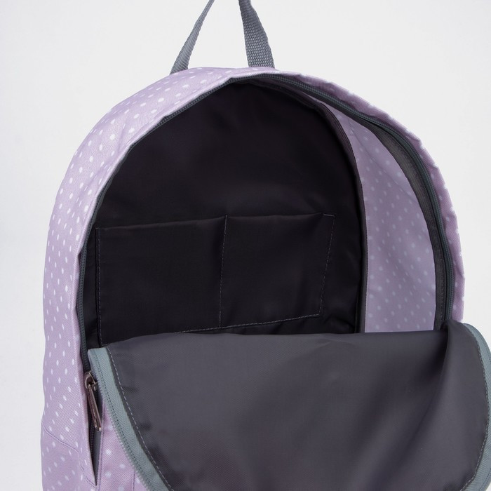 Рюкзак на молнии, цвет розовый - фото 4 - id-p212126452