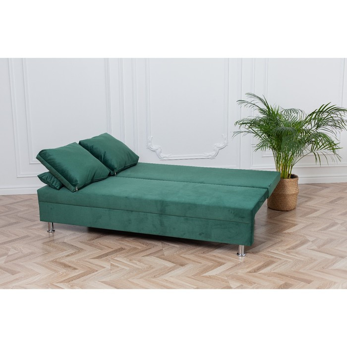 Диван-кровать «Токио», механизм еврокнижка, велюр, цвет зелёный - фото 2 - id-p212129234