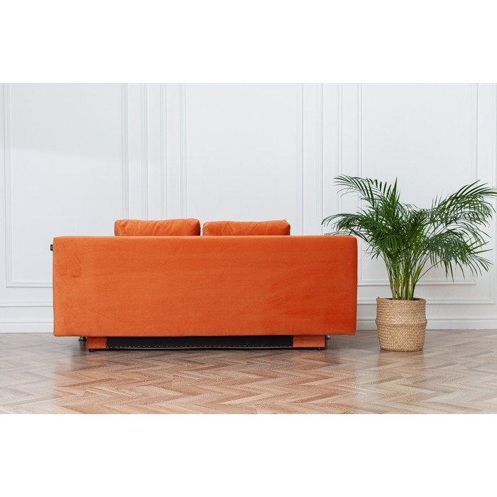 Диван-кровать «Токио», механизм еврокнижка, велюр, цвет оранжевый - фото 5 - id-p212129235